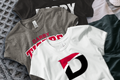 DARBY HIGH SCHOOL TIGERS Tees (Option 1) Banner