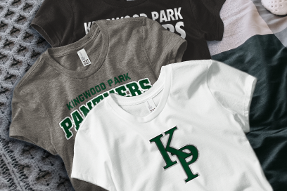 KINGWOOD PARK HIGH SCHOOL PANTHERS Tees (Option 1) Banner