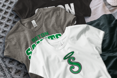 SETON HIGH SCHOOL SAINTS Tees (Option 1) Banner