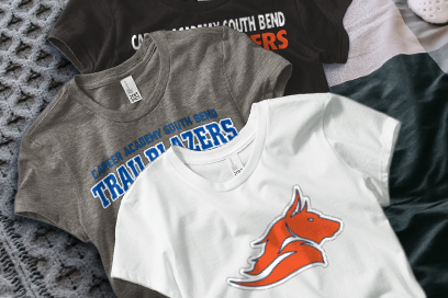 CAREER ACADEMY SOUTH BEND TRAILBLAZERS Tees (Option 1) Banner