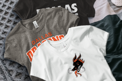 DALLAS HIGH SCHOOL DRAGONS Tees (Option 1) Banner
