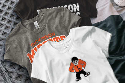 DICKINSON HIGH SCHOOL MIDGETS Tees (Option 1) Banner
