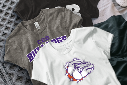 BEMENT MIDDLE SCHOOL BULLDOGS Tees (Option 1) Banner