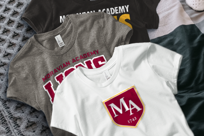 MORAVIAN ACADEMY LIONS Tees (Option 1) Banner