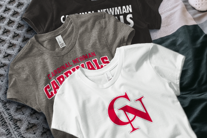 CARDINAL NEWMAN SCHOOL CARDINALS Tees (Option 1) Banner