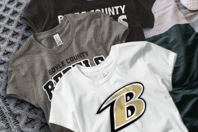 BOYLE COUNTY HIGH SCHOOL REBELS Tees (Option 1) Banner