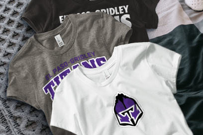 El Paso-Gridley Titans Tees (Option 1) Banner
