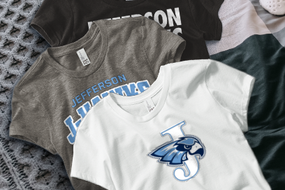 JEFFERSON SENIOR HIGH SCHOOL J-HAWKS Tees (Option 1) Banner