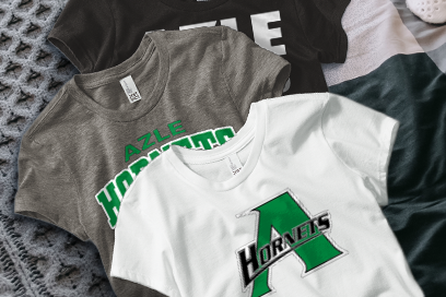 AZLE HIGH SCHOOL HORNETS Tees (Option 1) Banner