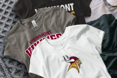 VIEWMONT HIGH SCHOOL VIKINGS Tees (Option 1) Banner