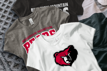 BRADSHAW MOUNTAIN HIGH SCHOOL BEARS Tees (Option 1) Banner