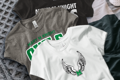 MARY M KNIGHT HIGH SCHOOL OWLS Tees (Option 1) Banner