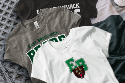 EAST BRUNSWICK HIGH SCHOOL BEARS Tees (Option 1) Banner
