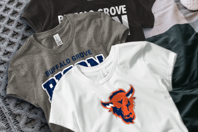 BUFFALO GROVE HIGH SCHOOL BISON Tees (Option 1) Banner