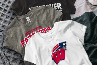 WESTOVER HIGH SCHOOL PATRIOTS Tees (Option 1) Banner