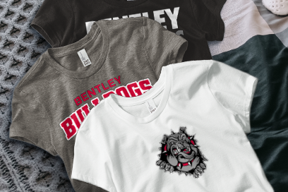 BENTLEY SENIOR HIGH SCHOOL BULLDOGS Tees (Option 1) Banner