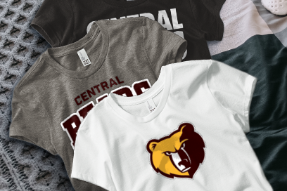 EVANSVILLE CENTRAL HIGH SCHOOL BEARS Tees (Option 1) Banner