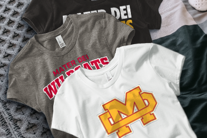 MATER DEI HIGH SCHOOL WILDCATS Tees (Option 1) Banner