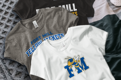 FORT MILL HIGH SCHOOL YELLOW JACKETS Tees (Option 1) Banner