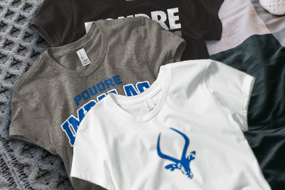POUDRE HIGH SCHOOL IMPALAS Tees (Option 1) Banner
