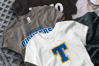 TRICO HIGH SCHOOL PIONEERS Tees (Option 1) Banner