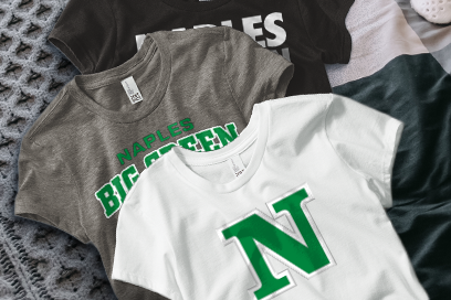 Naples Big Green Tees (Option 1) Banner