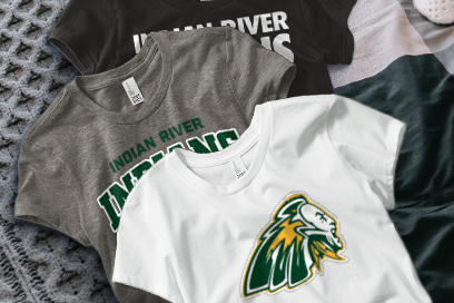 INDIAN RIVER HIGH SCHOOL INDIANS Tees (Option 1) Banner