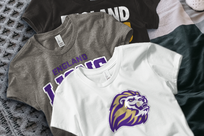 ENGLAND HIGH SCHOOL LIONS Tees (Option 1) Banner