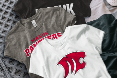 MASUK HIGH SCHOOL PANTHERS Tees (Option 1) Banner
