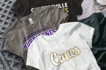 CARTERSVILLE HIGH SCHOOL HURRICANES Tees (Option 1) Banner