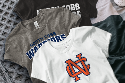 North Cobb Warriors Tees (Option 1) Banner