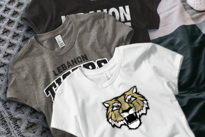 Lebanon Tigers Tees (Option 1) Banner