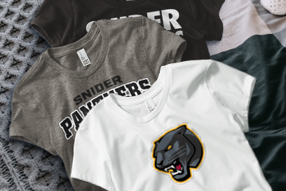 SNIDER HIGH SCHOOL  Tees (Option 1) Banner