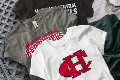 HARRISON CENTRAL   Tees (Option 1) Banner