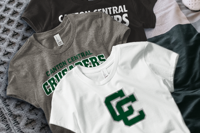 CANTON CENTRAL CATHOLIC HIGH SCH CRUSADERS Tees (Option 1) Banner