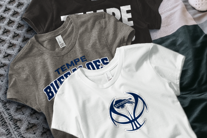 TEMPE HIGH SCHOOL BUFFALOES Tees (Option 1) Banner