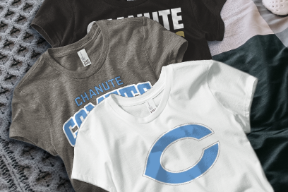 CHANUTE HIGH SCHOOL COMETS Tees (Option 1) Banner