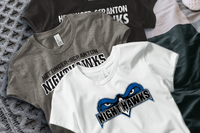 Hettinger-Scranton NIGHTHAWKS Tees (Option 1) Banner