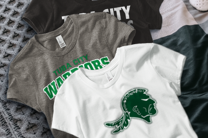 TUBA CITY HIGH SCHOOL WARRIORS Tees (Option 1) Banner