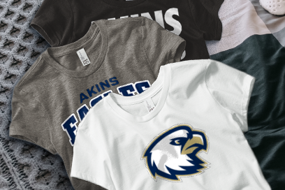 Akins Eagles Tees (Option 1) Banner