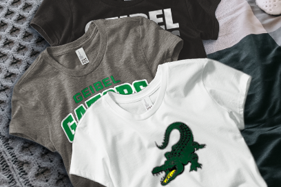 GEIBEL CATHOLIC HIGH SCHOOL GATORS Tees (Option 1) Banner