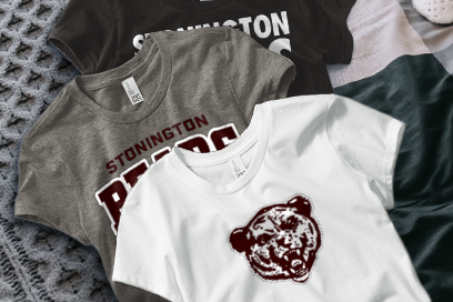 STONINGTON HIGH SCHOOL BEARS Tees (Option 1) Banner