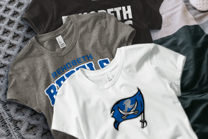 REHOBETH HIGH SCHOOL REBELS Tees (Option 1) Banner