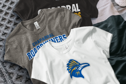 CHAPARRAL HIGH SCHOOL ROADRUNNERS Tees (Option 1) Banner
