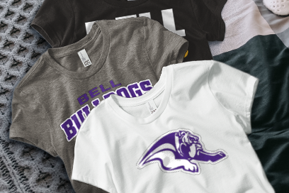 BELL HIGH SCHOOL BULLDOGS Tees (Option 1) Banner