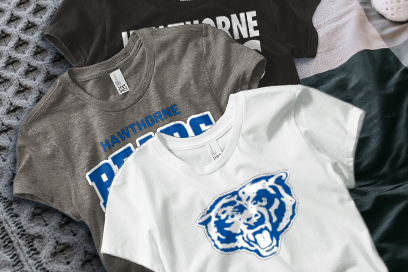 HAWTHORNE HIGH SCHOOL BEARS Tees (Option 1) Banner