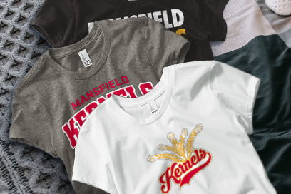 MANSFIELD HIGH SCHOOL KERNELS Tees (Option 1) Banner