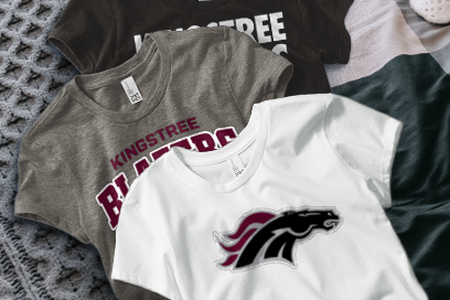 KINGSTREE SENIOR HIGH SCHOOL BLAZERS Tees (Option 1) Banner