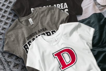 DUBOIS AREA SENIOR HIGH SCHOOL BEAVERS Tees (Option 1) Banner