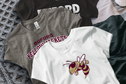 BUFORD HIGH SCHOOL YELLOW JACKETS Tees (Option 1) Banner